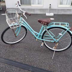 さびてるけどまだまだ乗れる自転車