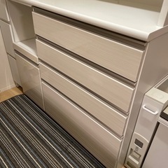 受け渡し予定者決定 ニトリ ポスティア 120 食器棚 美品