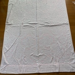 タオルケット ローズ柄の画像