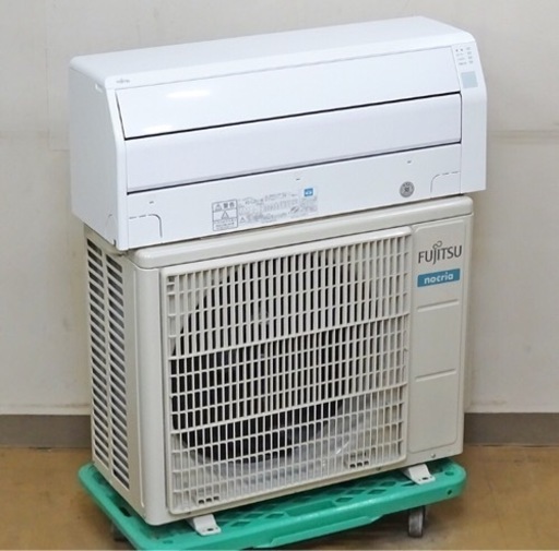【取引完了】(5) エアコン8畳用　富士通 nocria ‼️2019年製　取付け販売