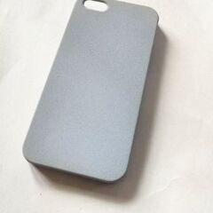 iPhone5/5s/se 防指紋ケース サンドタイプ パープル