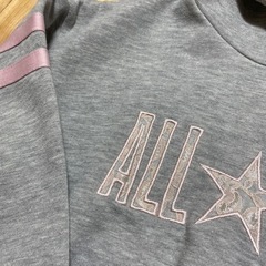 CONVERSE裏起毛パーカーの画像