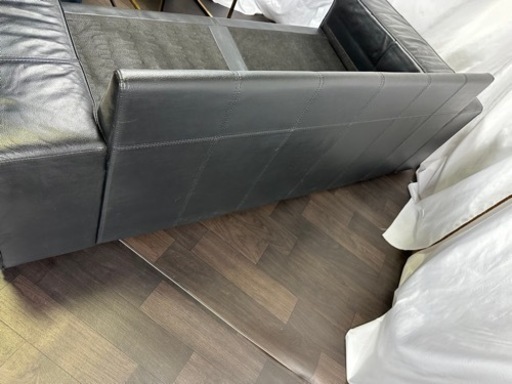 【受け渡し者決定】美品！定価約¥130000-IKEA KIVIK 本革　2人掛けソファー