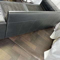 【受け渡し者決定】美品！定価約¥130000-IKEA KIVIK 本革　2人掛けソファー