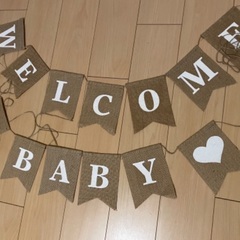出産祝い ベビーシャワー welcome baby 赤ちゃん パ...