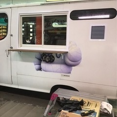 キッチンカー　換気扇取付　改造　改装　他店購入物でも気持ち良く対応致しますの画像