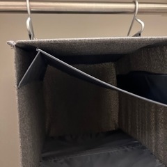 吊り収納 2こ洋服収納 クローゼット収納 帽子収納 カバン収納の画像