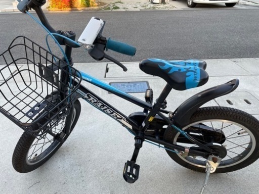 子供用自転車　16インチ　補助輪付き　トイザらス