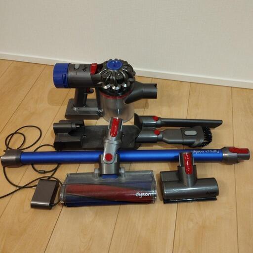 dyson v7 fluffy ダイソン 掃除機 ※付属品・取扱説明書全てあり