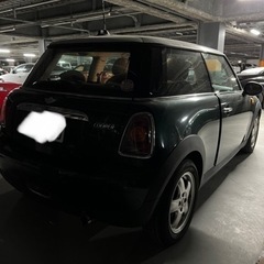 全込み40万円　ミニ　クーパー　グリーンツートンの画像