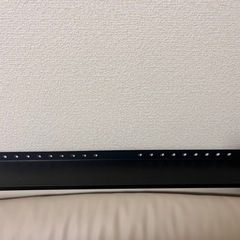 テレビ裏ラック ワイド60 スペース 有効活用 ブラック 黒 テレビ裏 テレビ 背面 テレビ裏収納 隠す収納 棚の画像