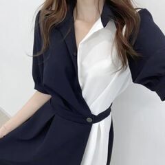 決まりました　タグ付き未使用　ワンピース　春、夏　S