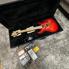 PRS Custom24 wood library Blood Orangeの画像