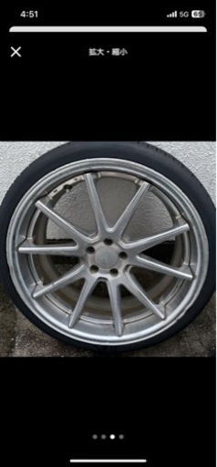 work ホイール　19インチ