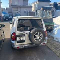 パジェロディーゼルターポン　バン登録　車検12月の画像