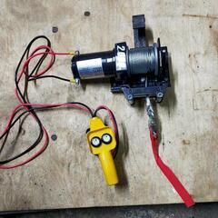 電動ウインチ ホイスト マキタバッテリー仕様 2000LBS