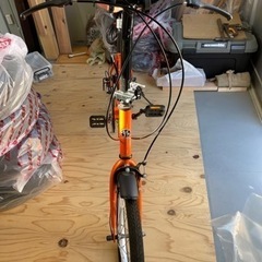 [お取引中]折りたたみ自転車20インチシマノ六段変速軽量の画像