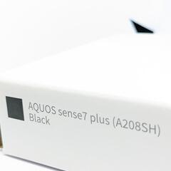 新品未使用 AQUOS sense7 plus Black SIMフリーの画像