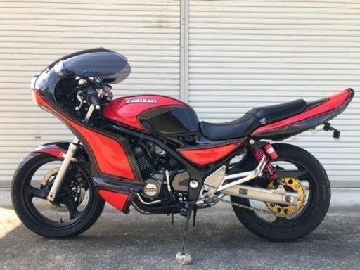 KAWASAKI❗️バリオス2 火の玉カラー　街道レーサー風