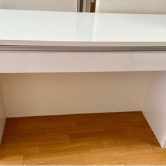 【値下げ】ディノス 間仕切りキッチンカウンター カウンターデスク...