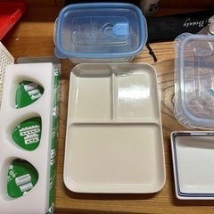 『お話し中』【中古】食器、ガラス醤油差しなど