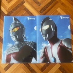 ☆ウルトラマンクリアファイル＆シール☆の画像