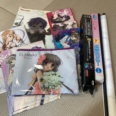 アニメグッズ（CLANNAD、涼宮ハルヒ）（取引終了）