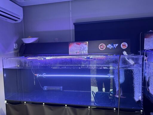 【引き取り限定】アクリル1800　オールクリア水槽