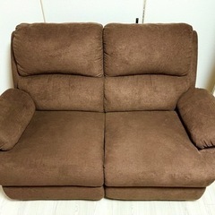 二人掛け　電動ソファー　美品の画像