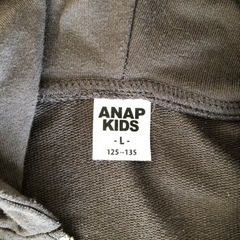 値下げ　ANAP パーカー　L(125〜135)の画像