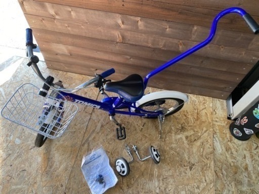 子供　自転車　14インチ　トミカ