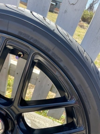 受け渡し様決定【ナット盗難防止ロックセット】20インチホイール付きタイヤ(ノーマル)