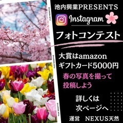 春のフォトコンテスト開催！！