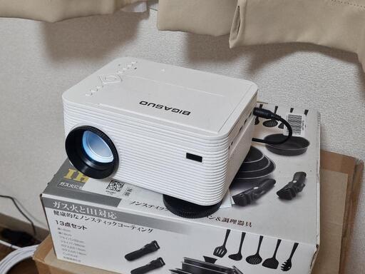 決まりました。BIGASUO プロジェクター TVチューナー搭載