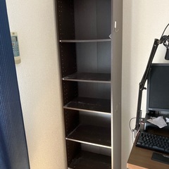 「決まりました」本棚