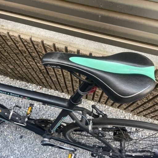 ★通勤仕様・カスタム多数★ ビアンキ ローマ2 BIANCHI ROMA Ⅱ  ブラック 2015年 クロスバイク ロードバイク 自転