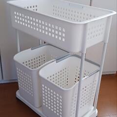 アスベル　ランドリーラック　バスケットの画像