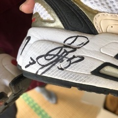 アディダス　ランニングシューズ　サイン入り 26.5cm