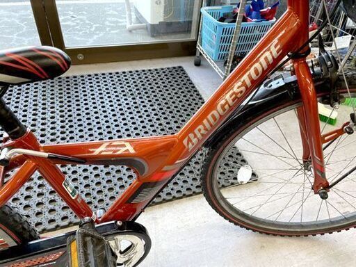 【引取希望】子供用自転車／ブリヂストン／26インチ　オレンジ 22型 子供用自転車 エクスプレスジュニア (オレンジ/外装6段変速) EX26