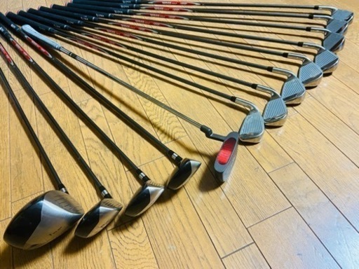 取引中　【ＷＯＳＳ】メンズゴルフ初心者セット　13本セット／※バッグおまけ付き