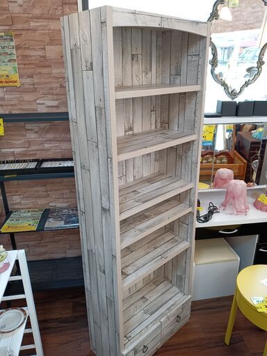 松木木工　階層型シェルフ　定価24,000円　サイズ（約）幅６１×奥２９×高１８０　　■近隣配送無料 買取GO‼　栄和店