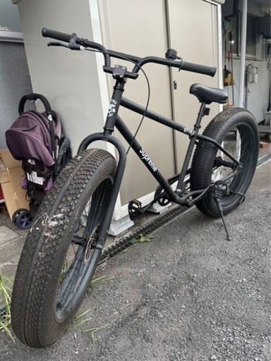 自転車 BRONX 26BRONX 26インチ 極太タイヤ 