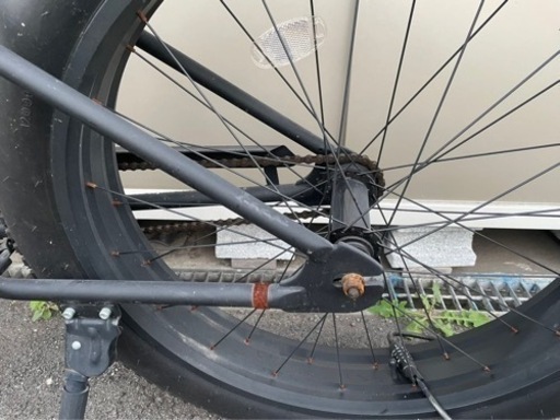 自転車 BRONX 26BRONX 26インチ 極太タイヤ 