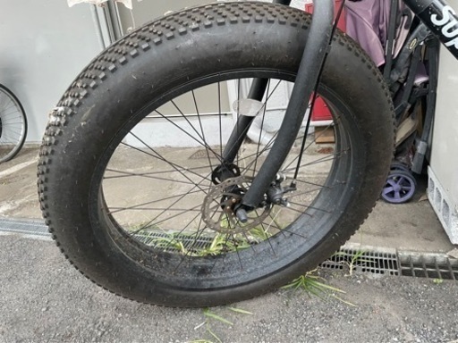自転車 BRONX 26BRONX 26インチ 極太タイヤ 