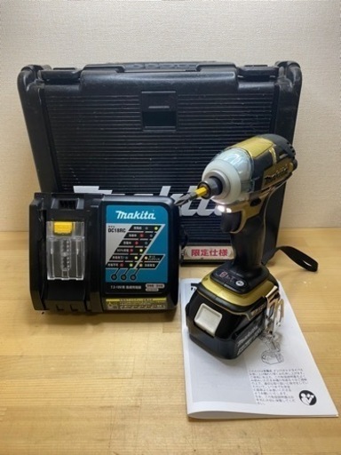 中古 マキタ　TD148D 18V インパクトドライバ　100周年限定仕様