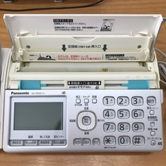ジャンク品　パナソニック　ファクシミリの画像