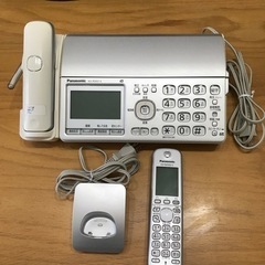 ジャンク品　パナソニック　ファクシミリの画像