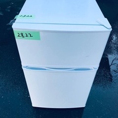 ④2822番 maxzen✨冷凍冷蔵庫✨JR090ML01WH‼️