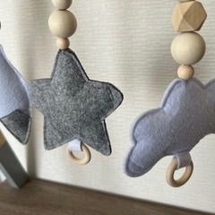 木製ベビージム　メリー（美品）の画像