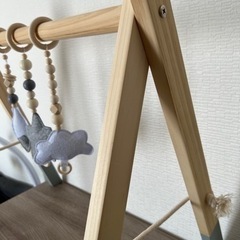 木製ベビージム　メリー（美品）の画像